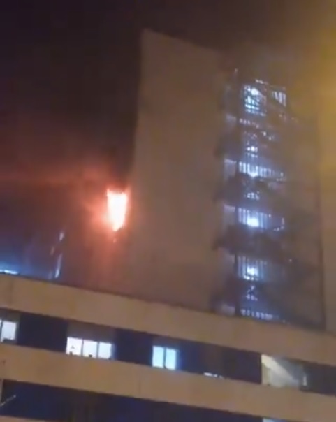 incendiu spital