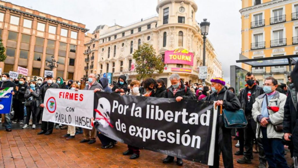 libertatea de exprimare spania