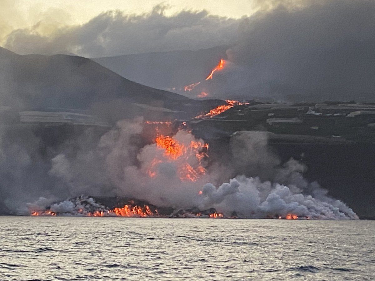 lava ocean la palma