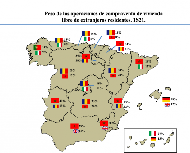 romanii pe locul trei la cumparat case in Spania