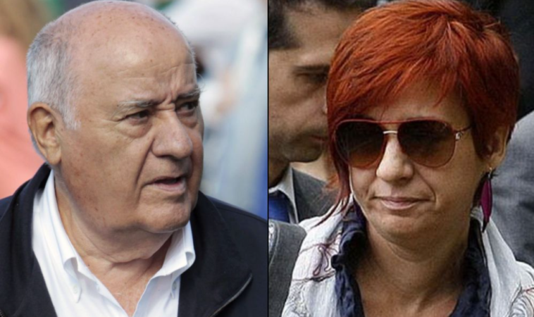 Amnacio și Sandra Ortega, cei mai bogati din Spania