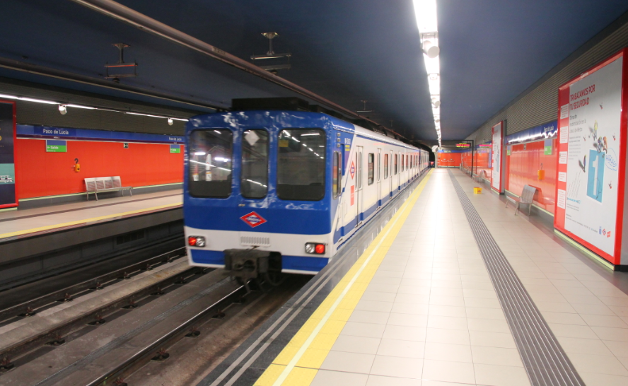 Metroul din Madrid reduce numărul de trenuri