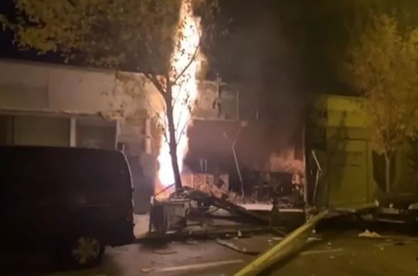 explozie bar Madrid