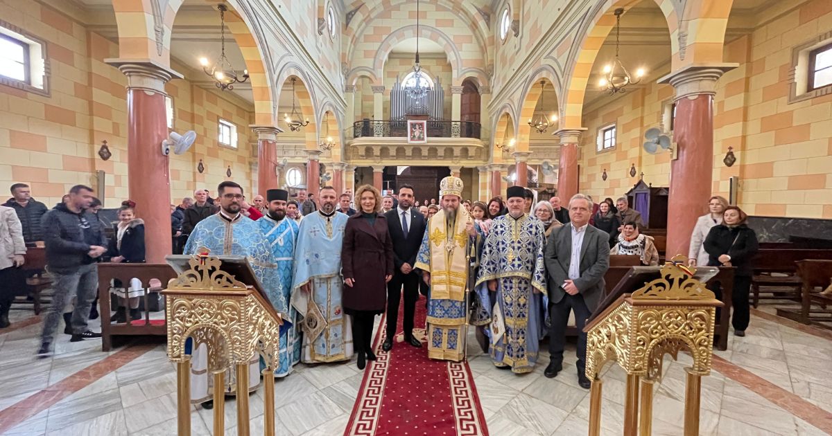 Slujbă la biserica românească din Sagunto 