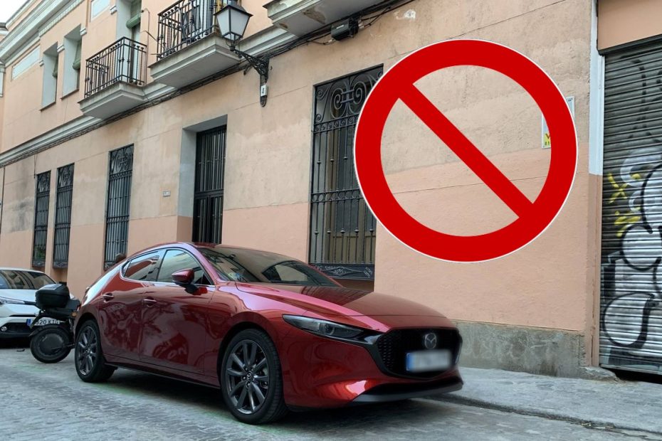 Amenda parcarea pe stradă spania1