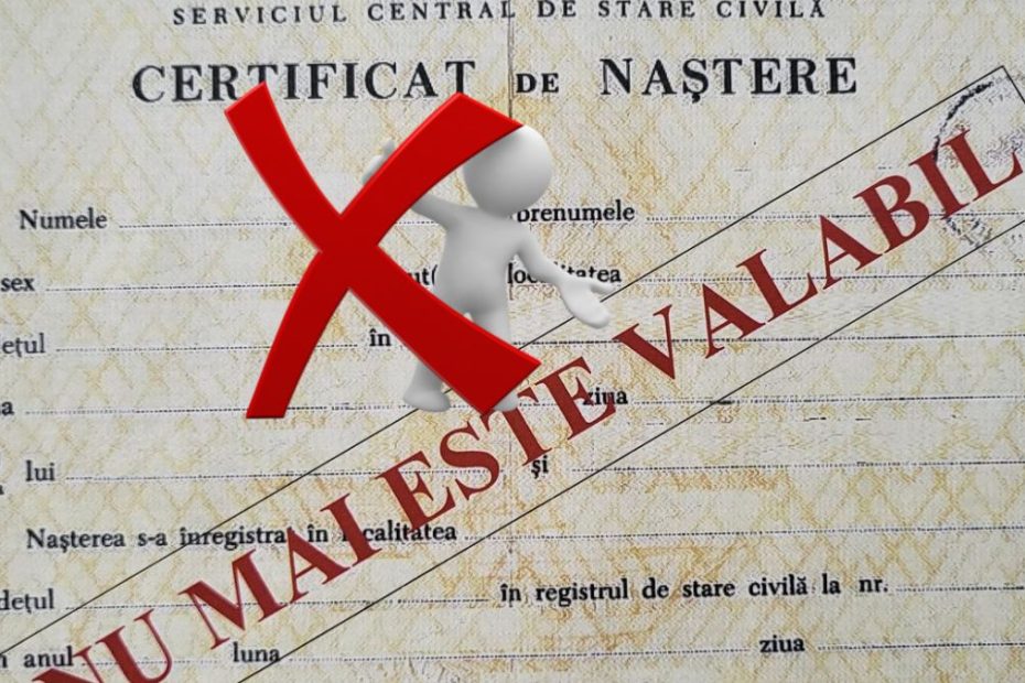 Certificate de naștere românești