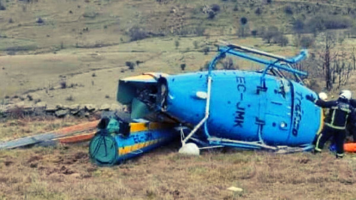 Elicopterul prăbușit în Spania