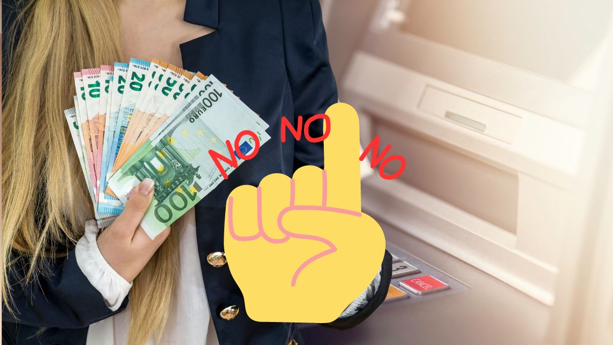 Găsirea banilor la bancomat