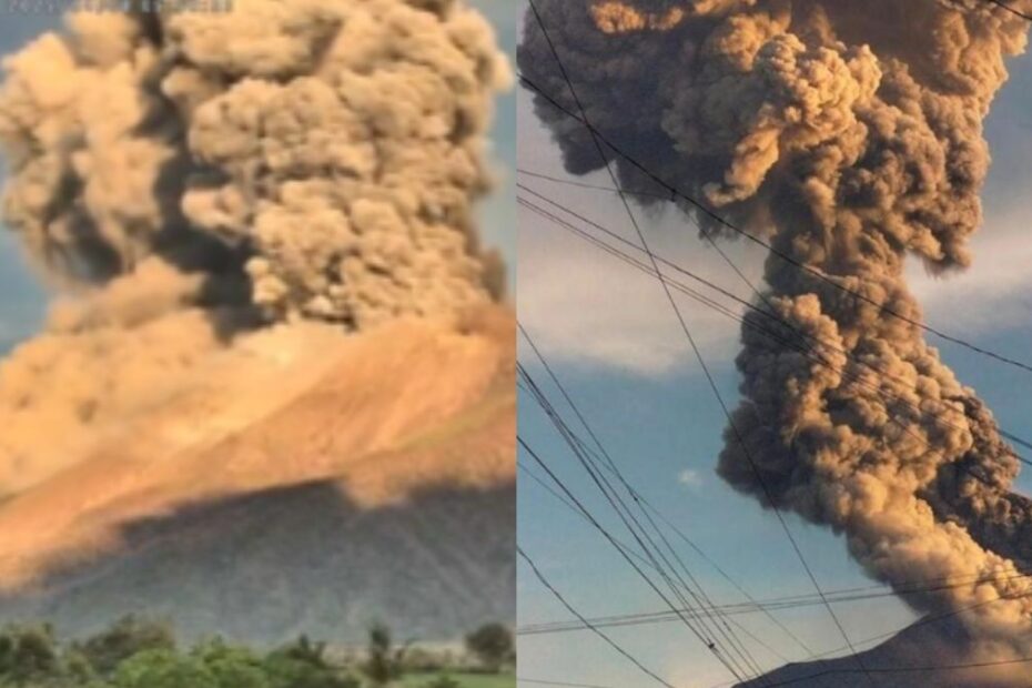 erupție spectaculoasă în destinația de vacanță