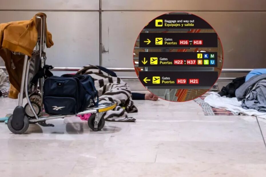 Restricții de înnoptare la Barajas