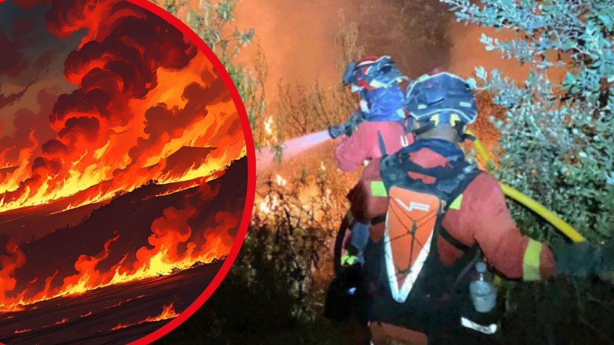 Incendiile schimbă fața Spaniei