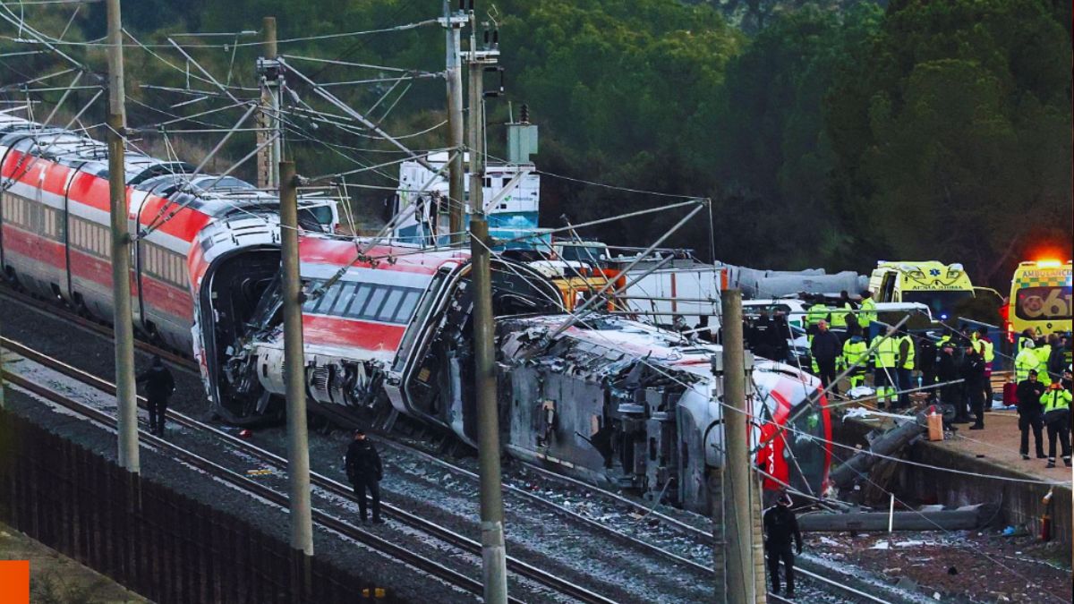 deraierea celor două trenuri de mare viteză în Adamuz