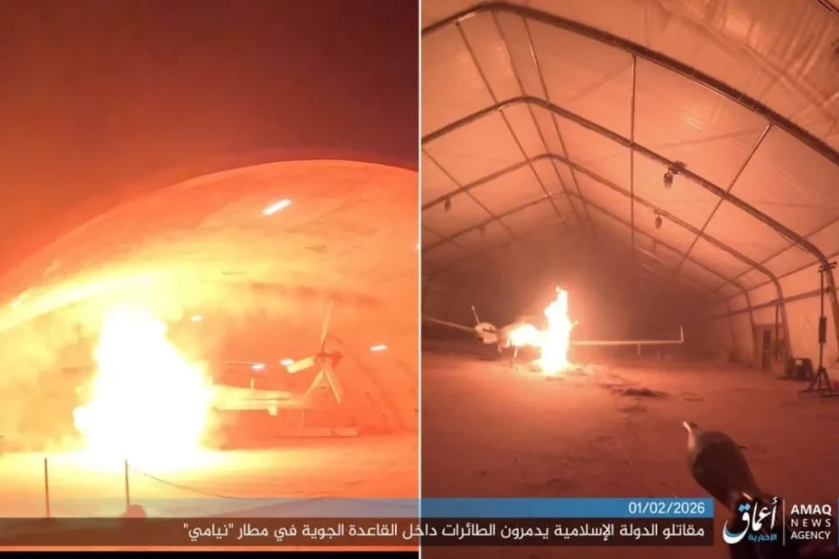 Atac la aeroport, patru avioane distruse