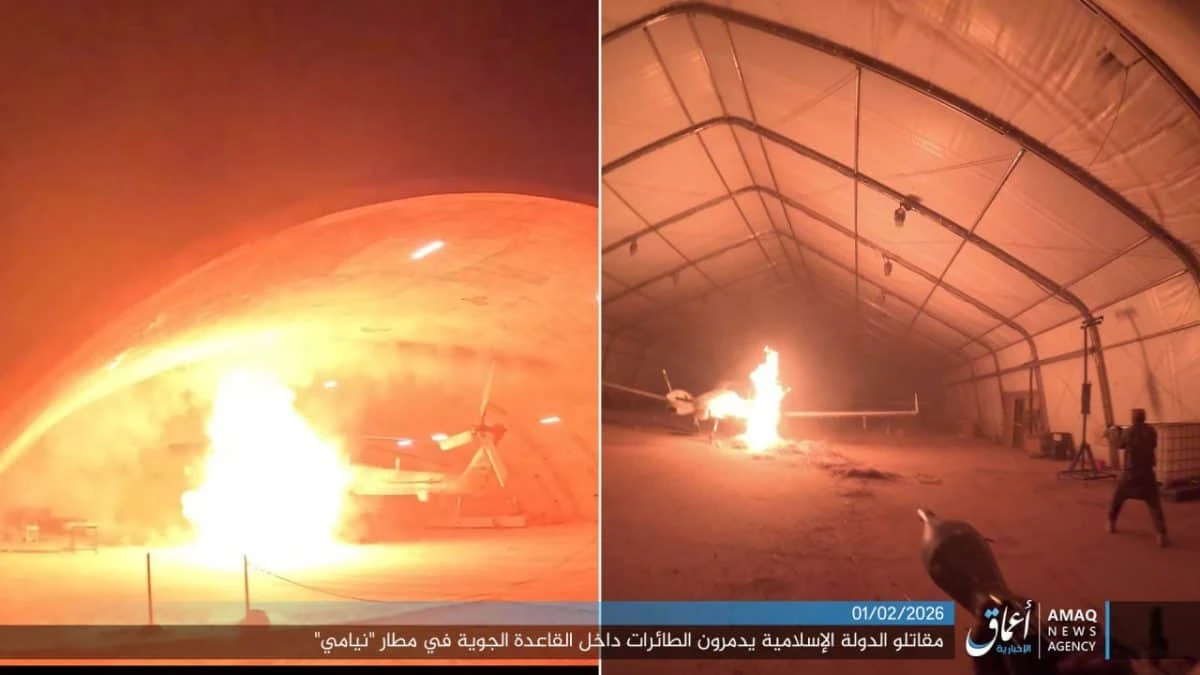 Atac la aeroport, patru avioane distruse