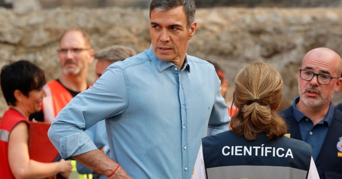 Incendii spania. În imagine: Pedro Sanchez